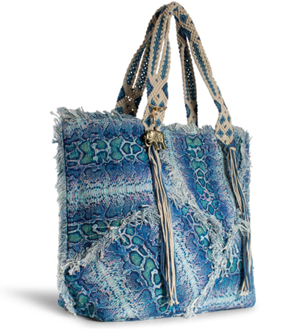 Shopper Tasche Blau