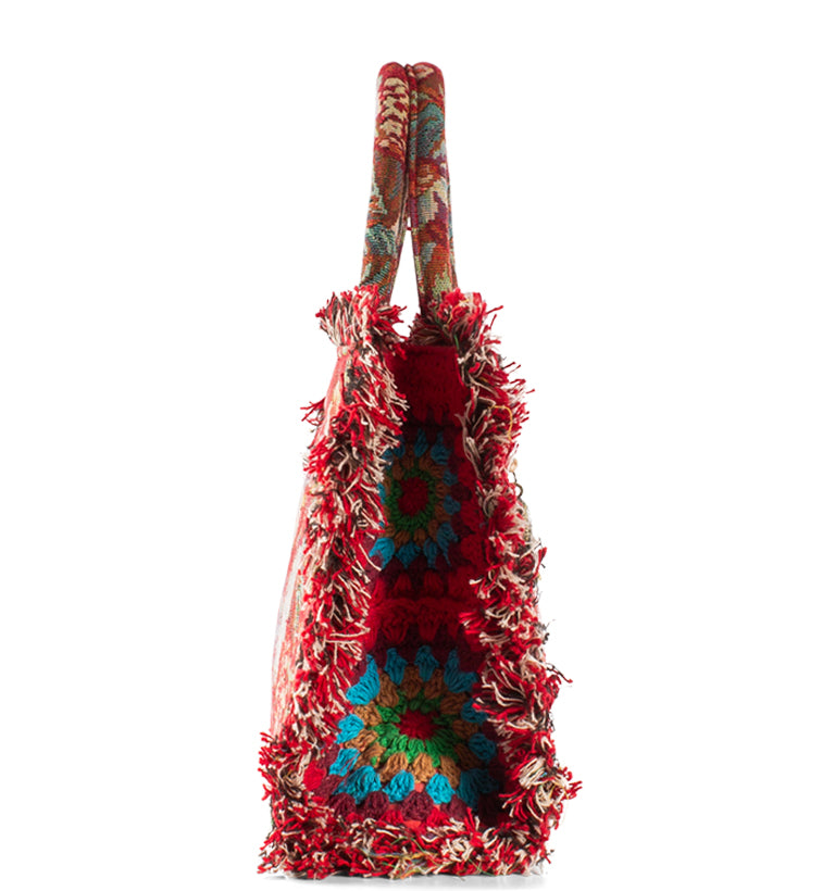 Tote Bag Handtasche Rot