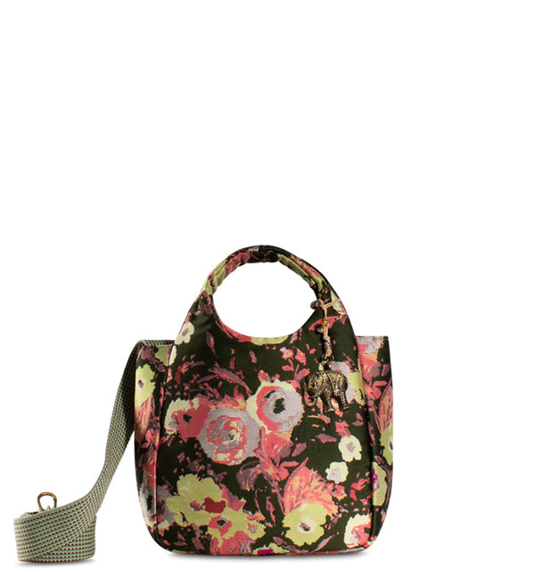 Kleine HandtascheMini Tasche Damenhandtasche aus Textil in Multicolor