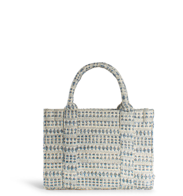 Book Tote Tasche Blau