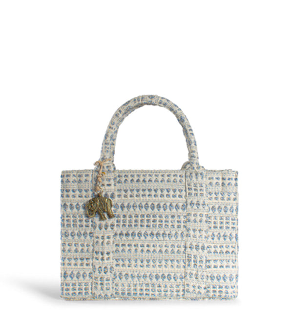 Book Tote Tasche Blau