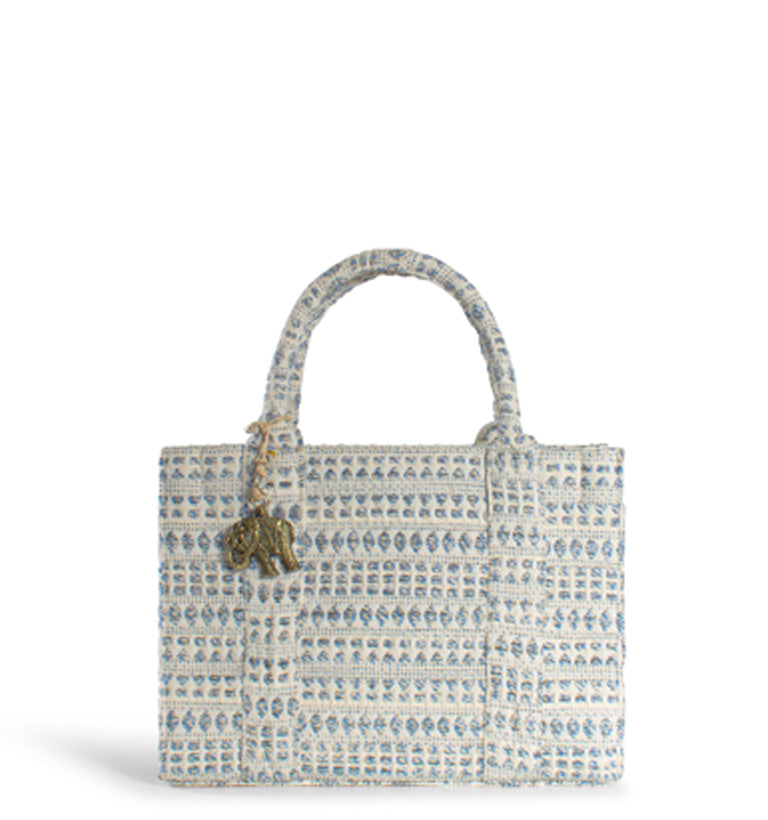 Book Tote Tasche Blau