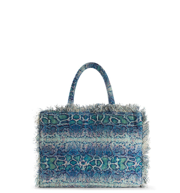 Tote Bag Handtasche Blau