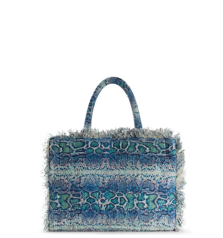 Tote Bag Handtasche Blau