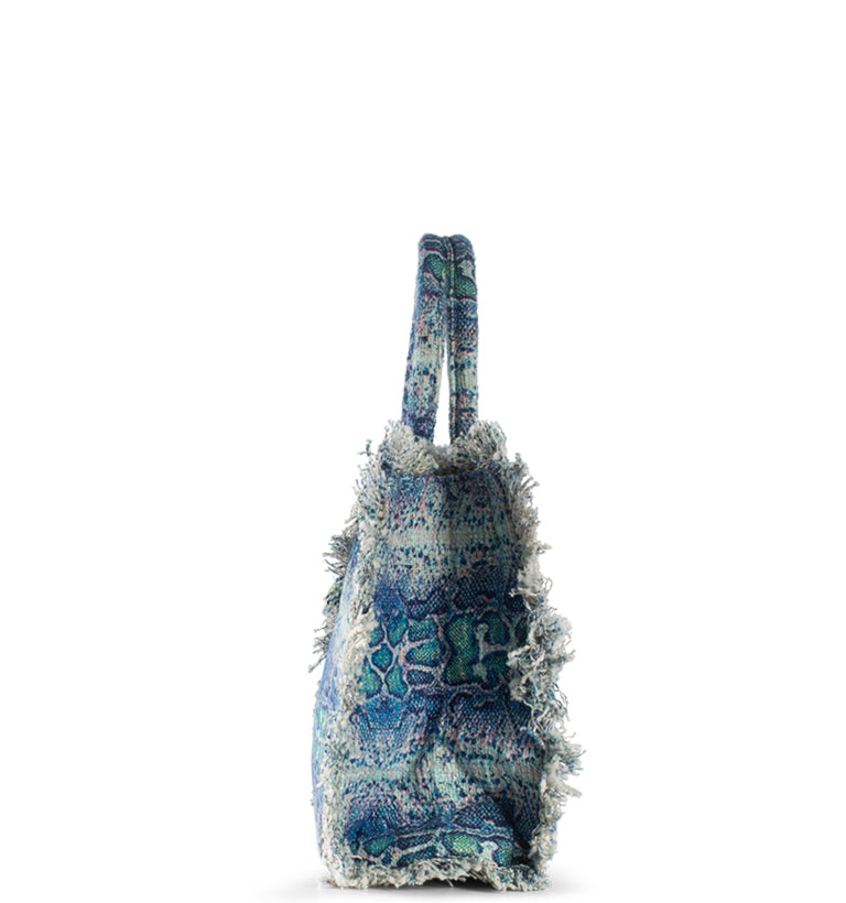 Tote Bag Handtasche Blau