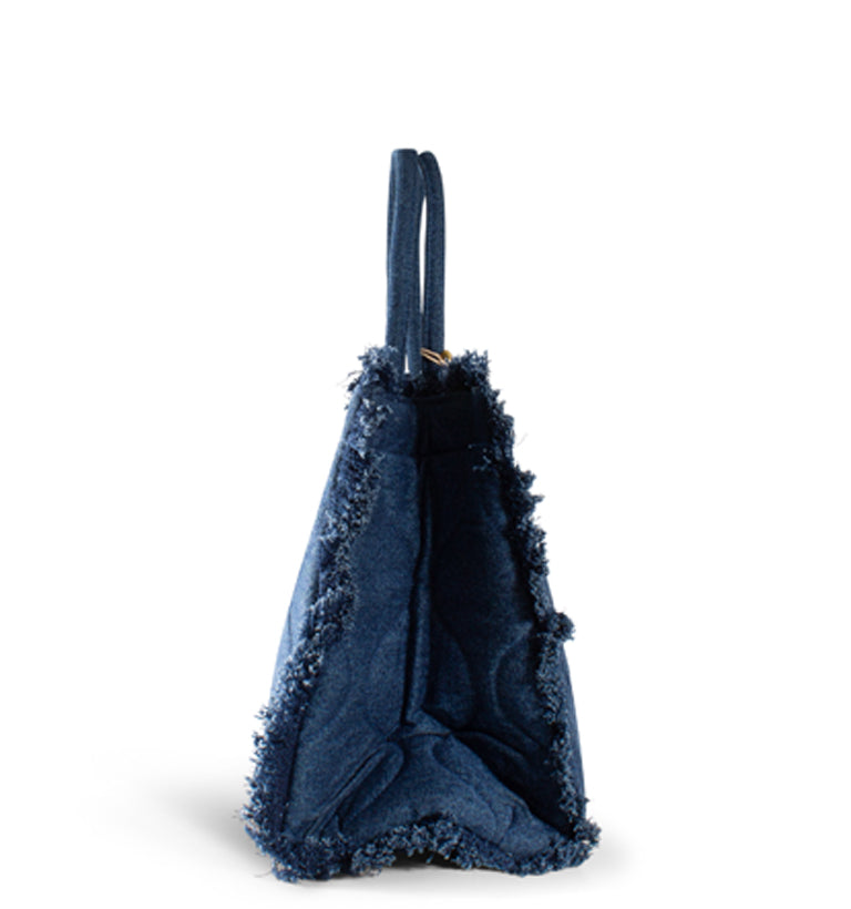 Book Tote Tasche Blau