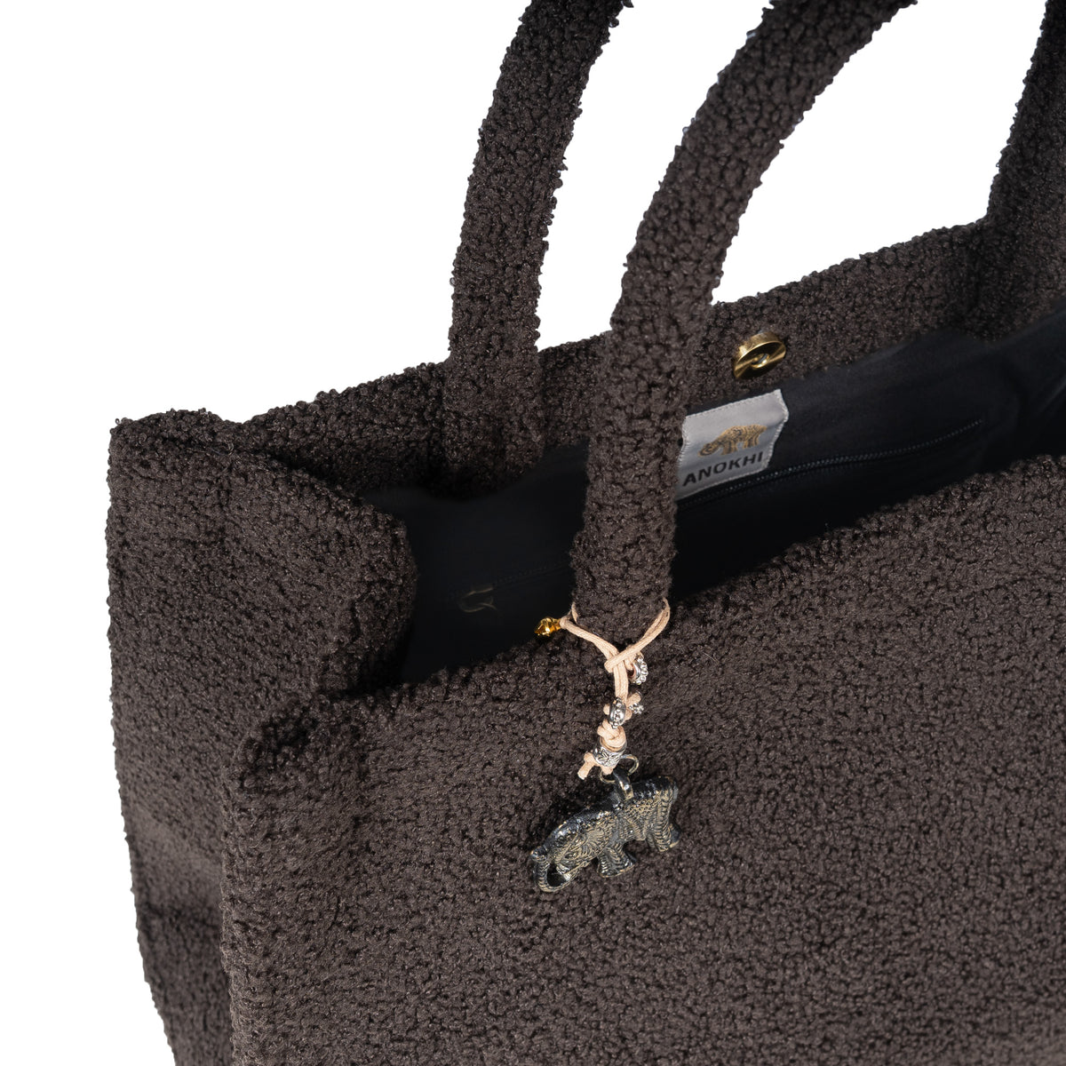 Schultertasche Jessy Large Bouclé