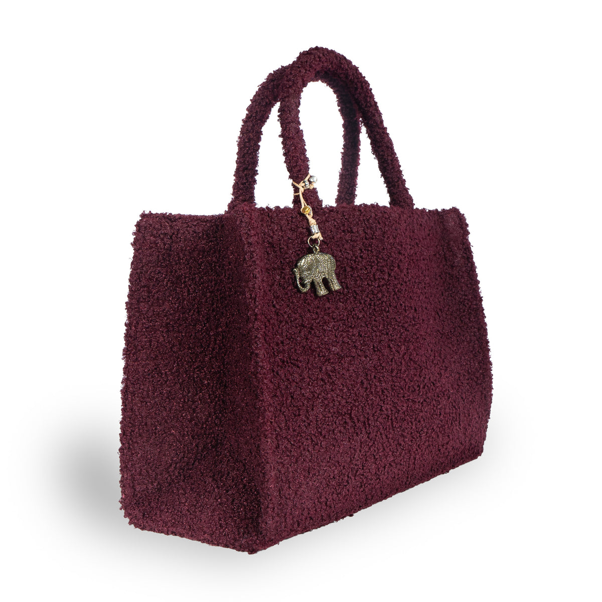 Schultertasche Jessy Large Bouclé