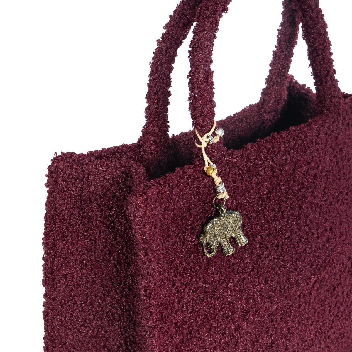 Schultertasche Jessy Large Bouclé