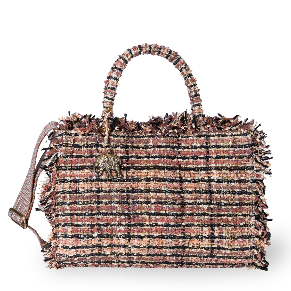 Umhängetasche Jessy Medium Tweed