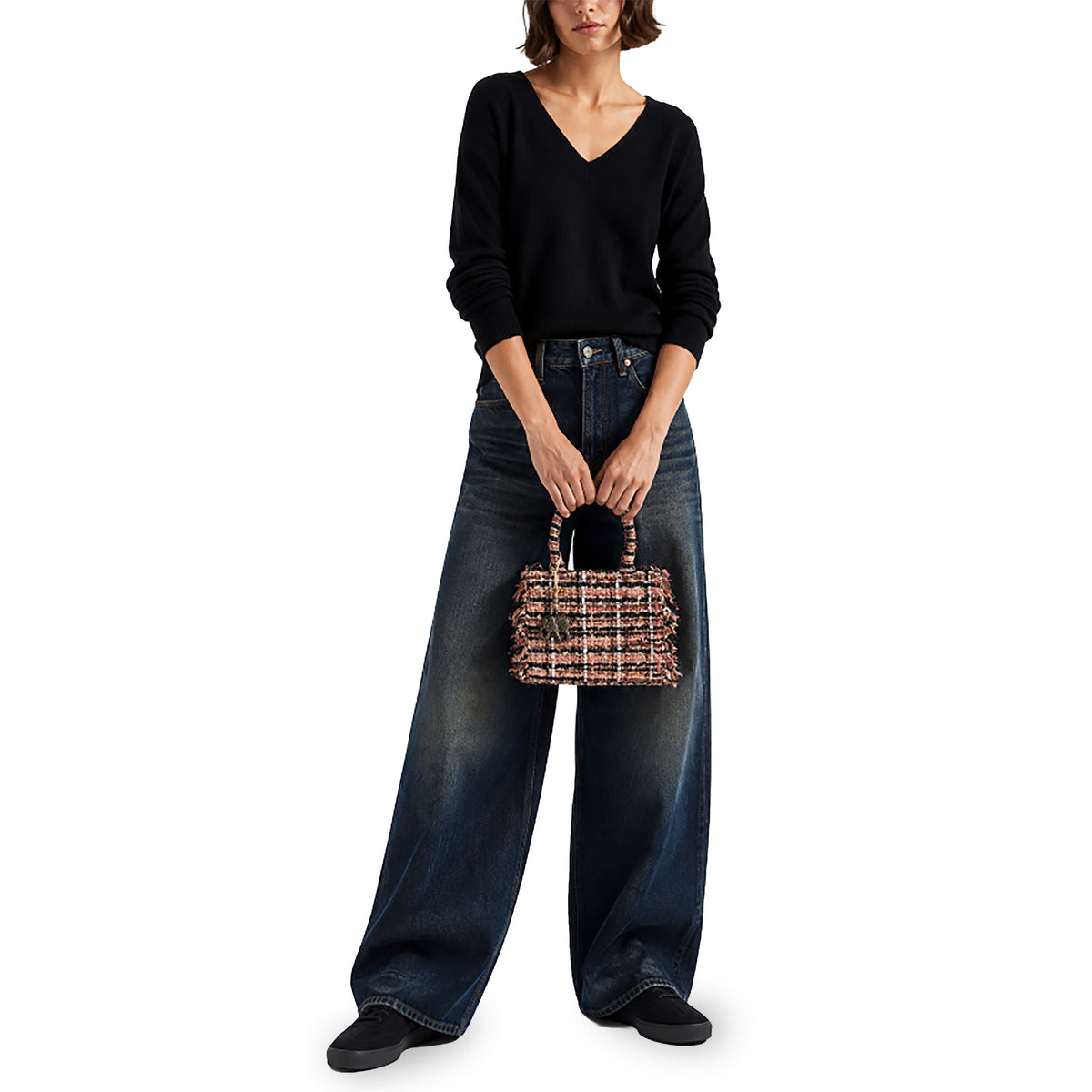 Umhängetasche Jessy Mini Tweed