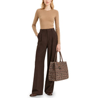 Schultertasche Jessy Large Tweed