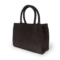 Schultertasche Jessy Large Bouclé mit Seitentaschen