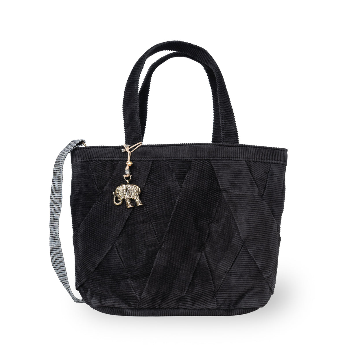 Umhängetasche Bride Medium Cord schwarz