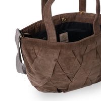 Umhängetasche Bride Medium Cord braun