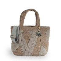 Umhängetasche Bride Medium Bouclé beige taupe