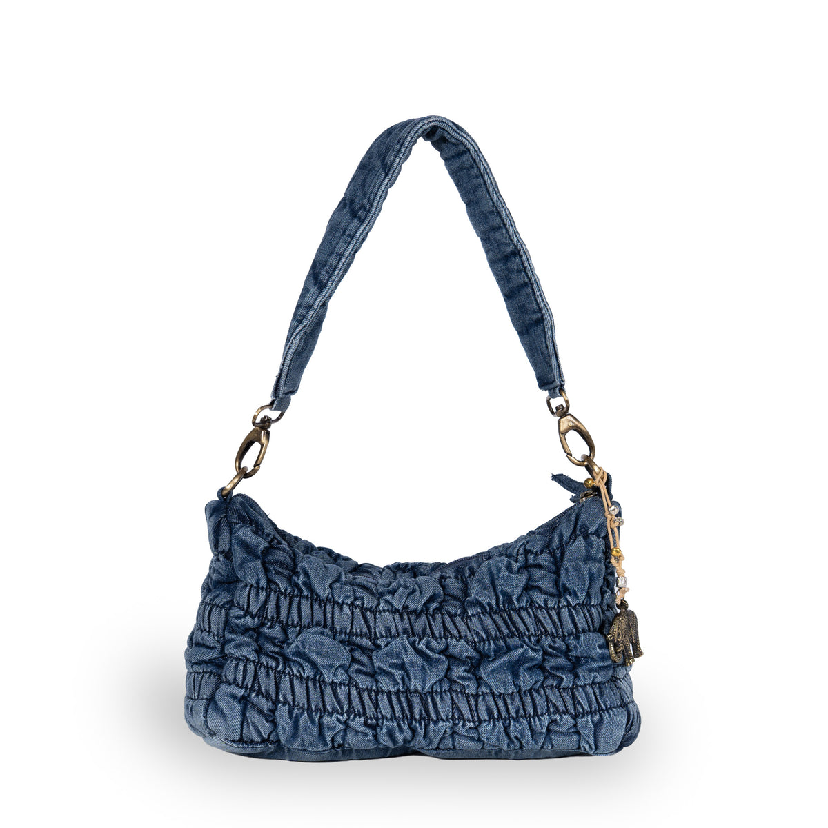 Schultertasche Denim blue Bubbledessin