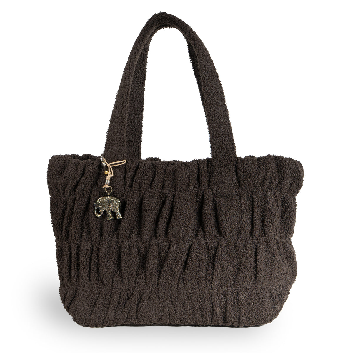 Schultertasche Macy Bouclé