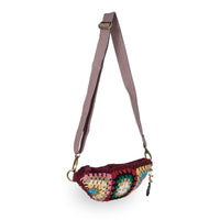 Belt Bag gehäkelt Handarbeit multicolor