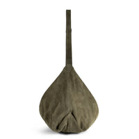 Hobo Bag Velourleder olive