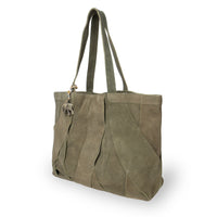 Schultertasche Bride Large Velourleder