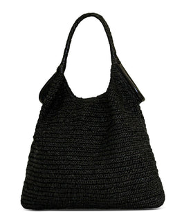 Basttasche aus feinem Raffia