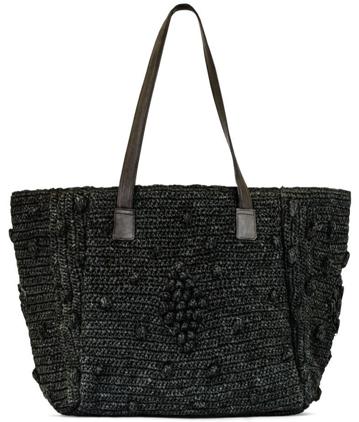 Basttasche aus feinem Raffia - ANOKHI