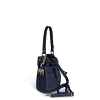 Beuteltasche Mini Jeans blau – 2