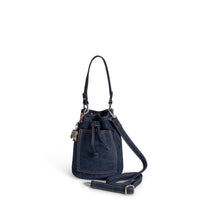 Beuteltasche Mini Jeans blau – 1