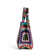 Crochet Book Tote, Medium Size, Handmade, Multicolor – 3