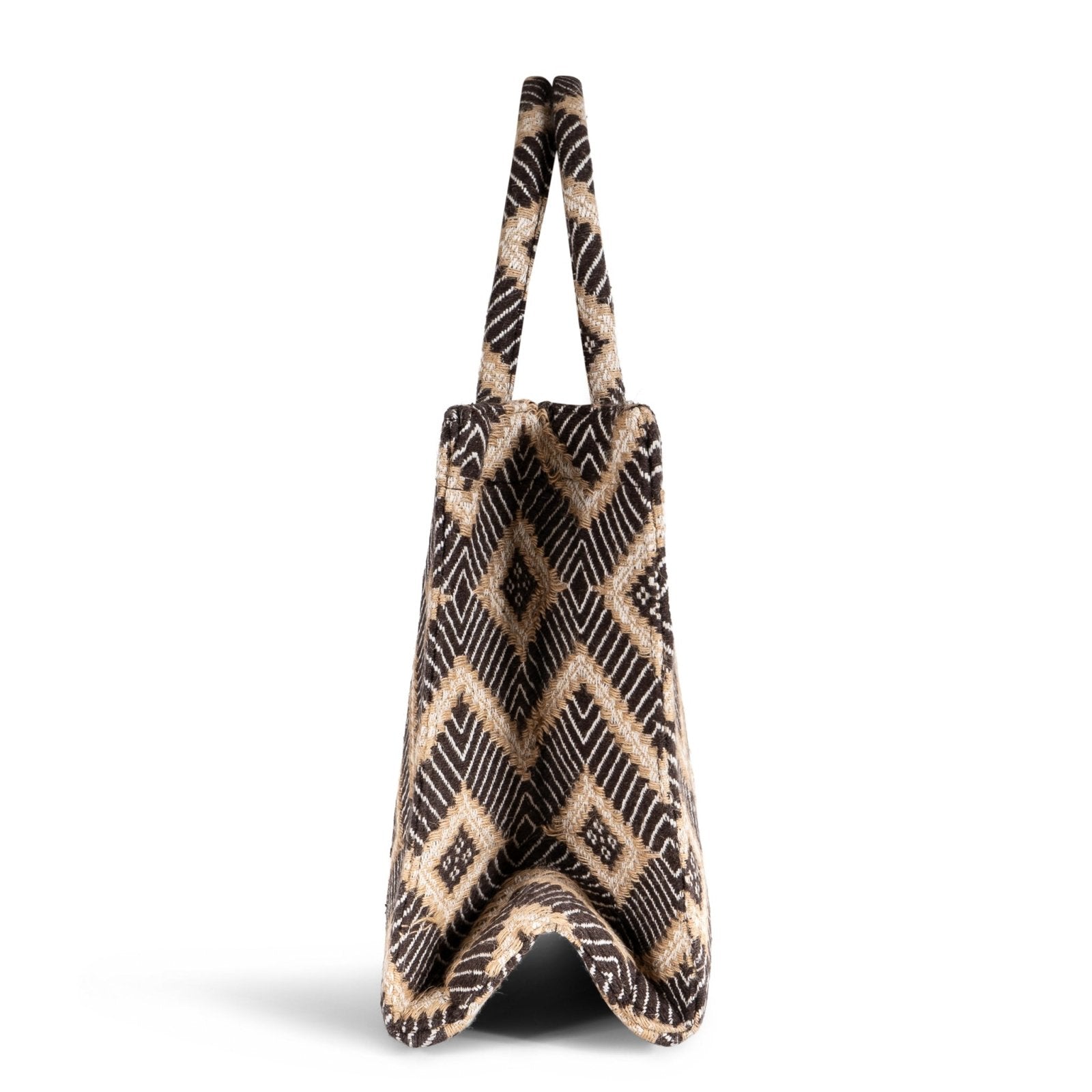 Book Tote Large braun beige - ANOKHI