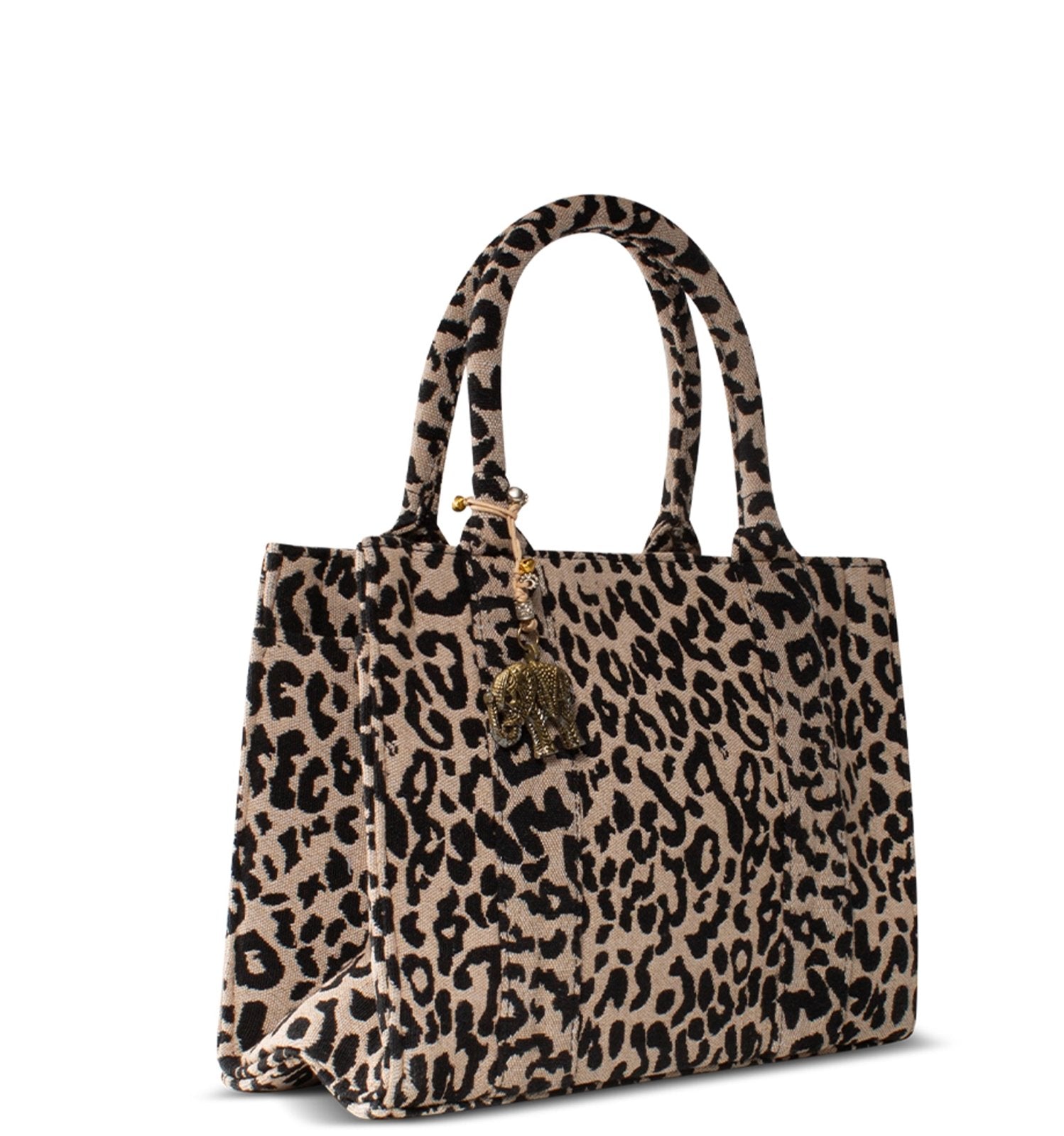 Book Tote mittel groß mit Animal Print - ANOKHI