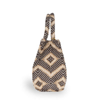 Book Tote mittlere Größe braun beige - ANOKHI