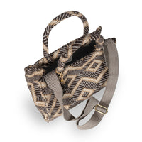 Book Tote mittlere Größe braun beige - ANOKHI