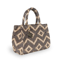 Book Tote mittlere Größe braun beige - ANOKHI