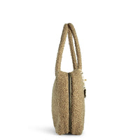 Book Tote Tasche Bouclé beige – 3