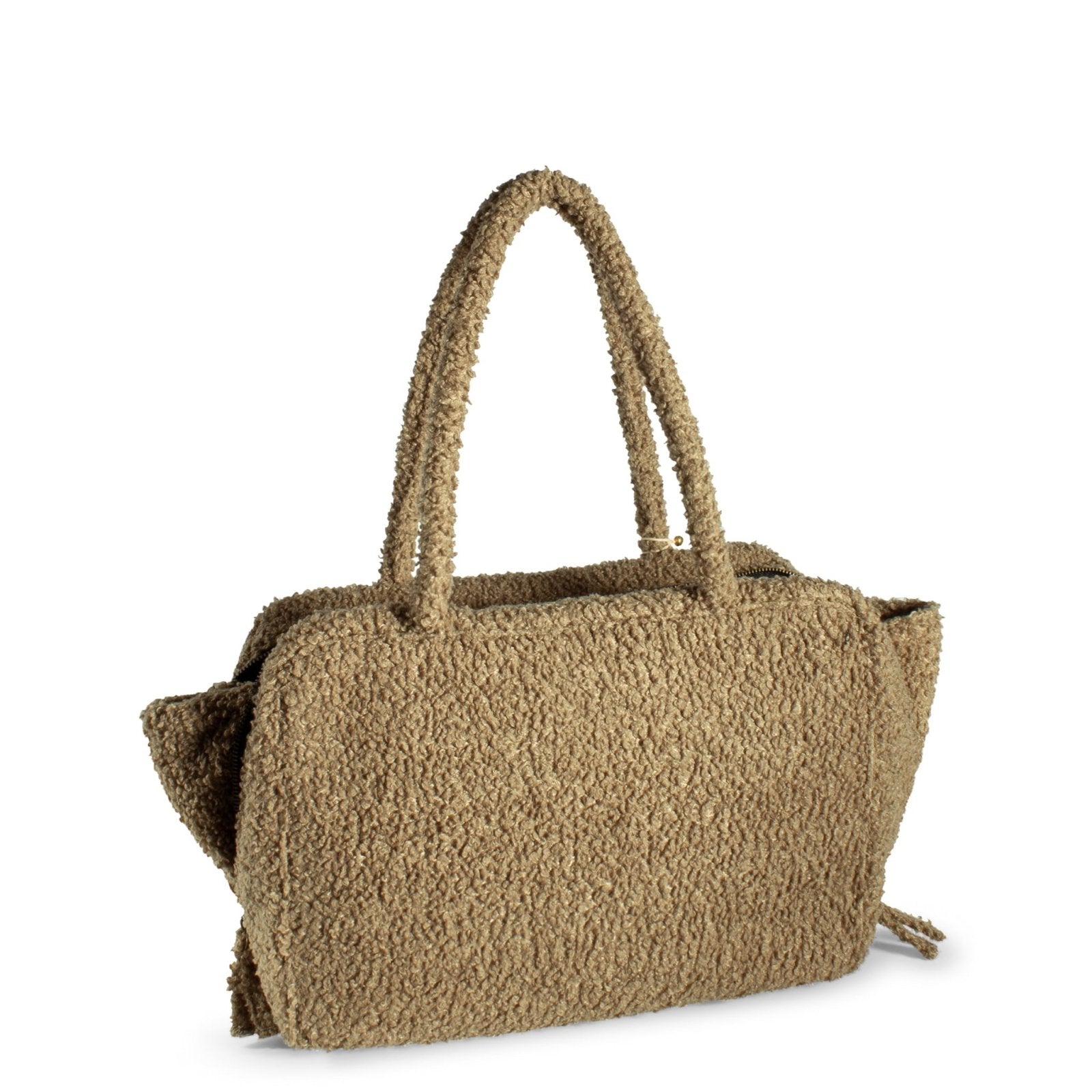 Book Tote Tasche Bouclé beige - ANOKHI