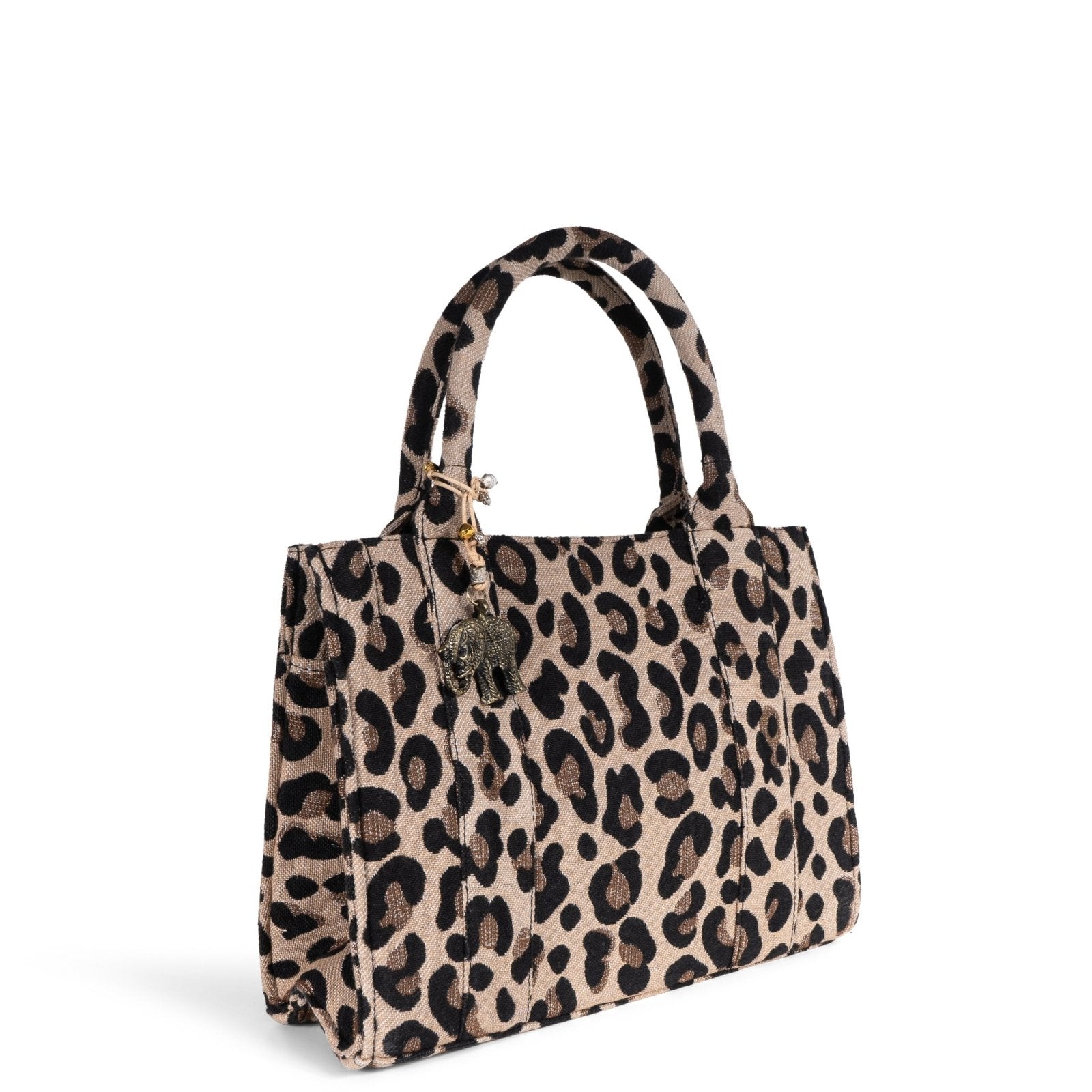 Book Tote Tasche mittlere Größe Leomuster - ANOKHI