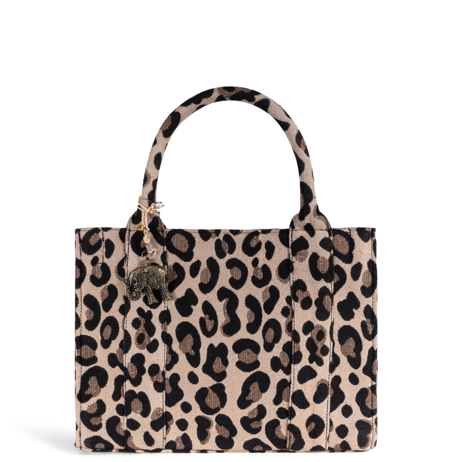 Book Tote Tasche mittlere Größe Leomuster - ANOKHI