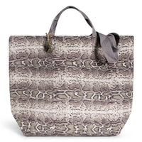 Großer Shopper Animal Print braun – 1