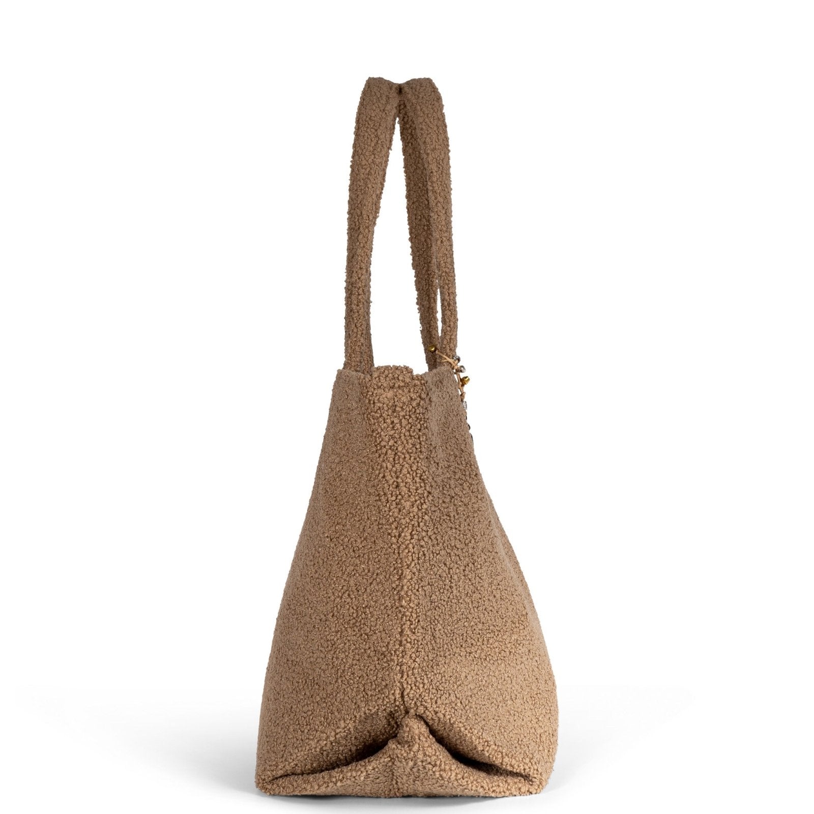 Großer Shopper Bouclé beige - ANOKHI