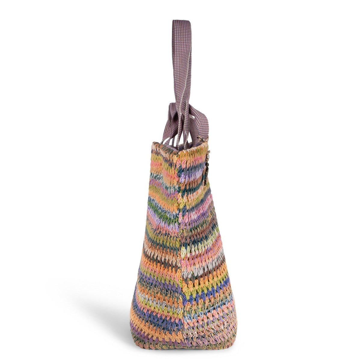 Großer Shopper Crochet Handarbeit multicolor - ANOKHI