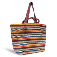 Large shopper, crochet, handmade, multicolor – 3