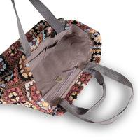 Großer Shopper gehäkelt Handarbeit braun – 7