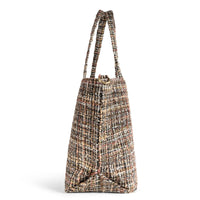 Großer Shopper Tweed braun beige – 4
