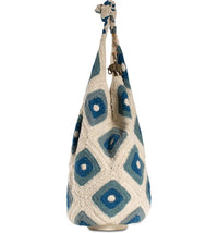 Crochet bag, hippie bag blue – 2