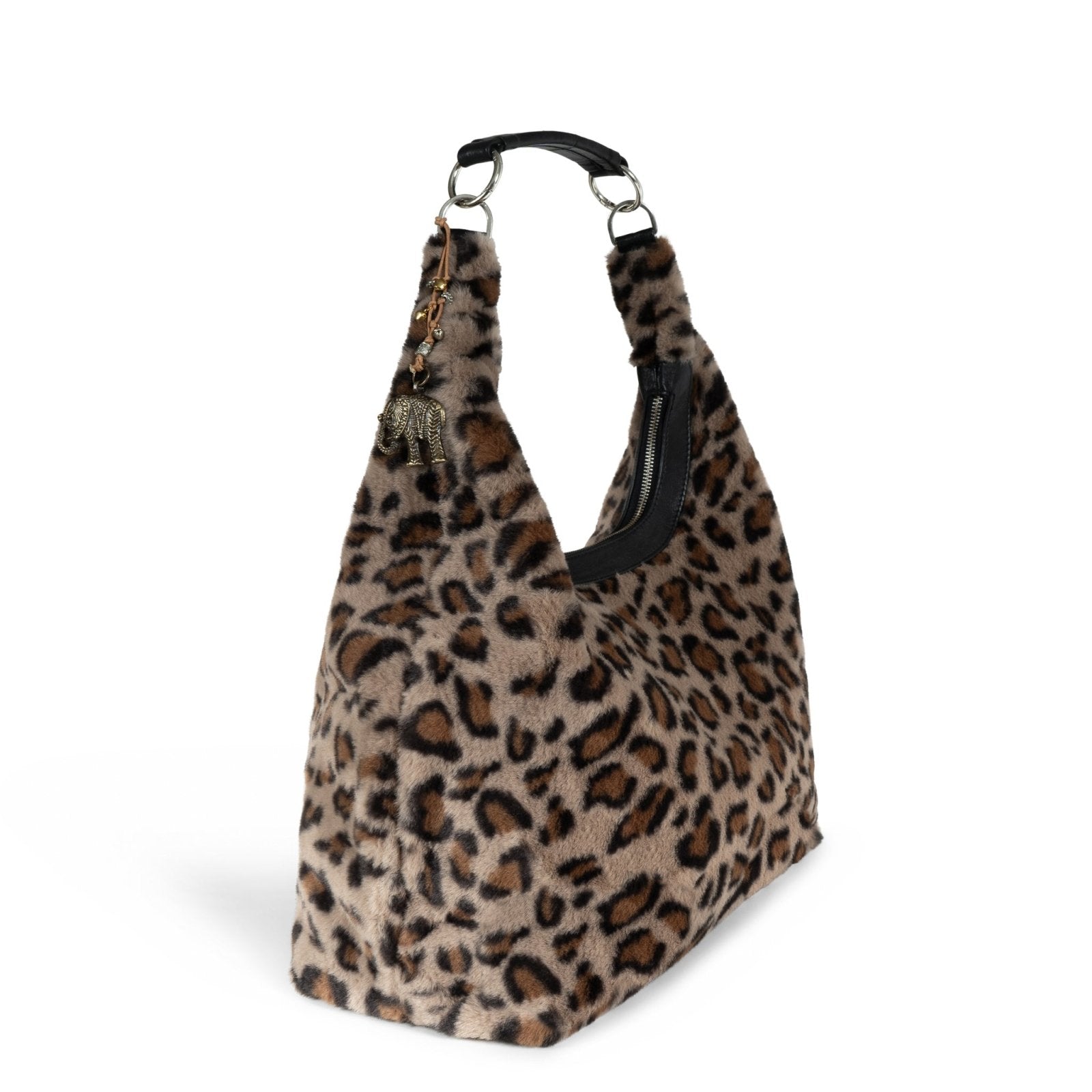 Hobo Bag mit Leoprint - ANOKHI