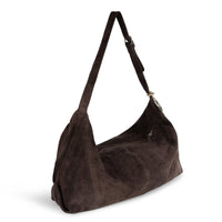 Hobo Bag Velourleder braun - ANOKHI