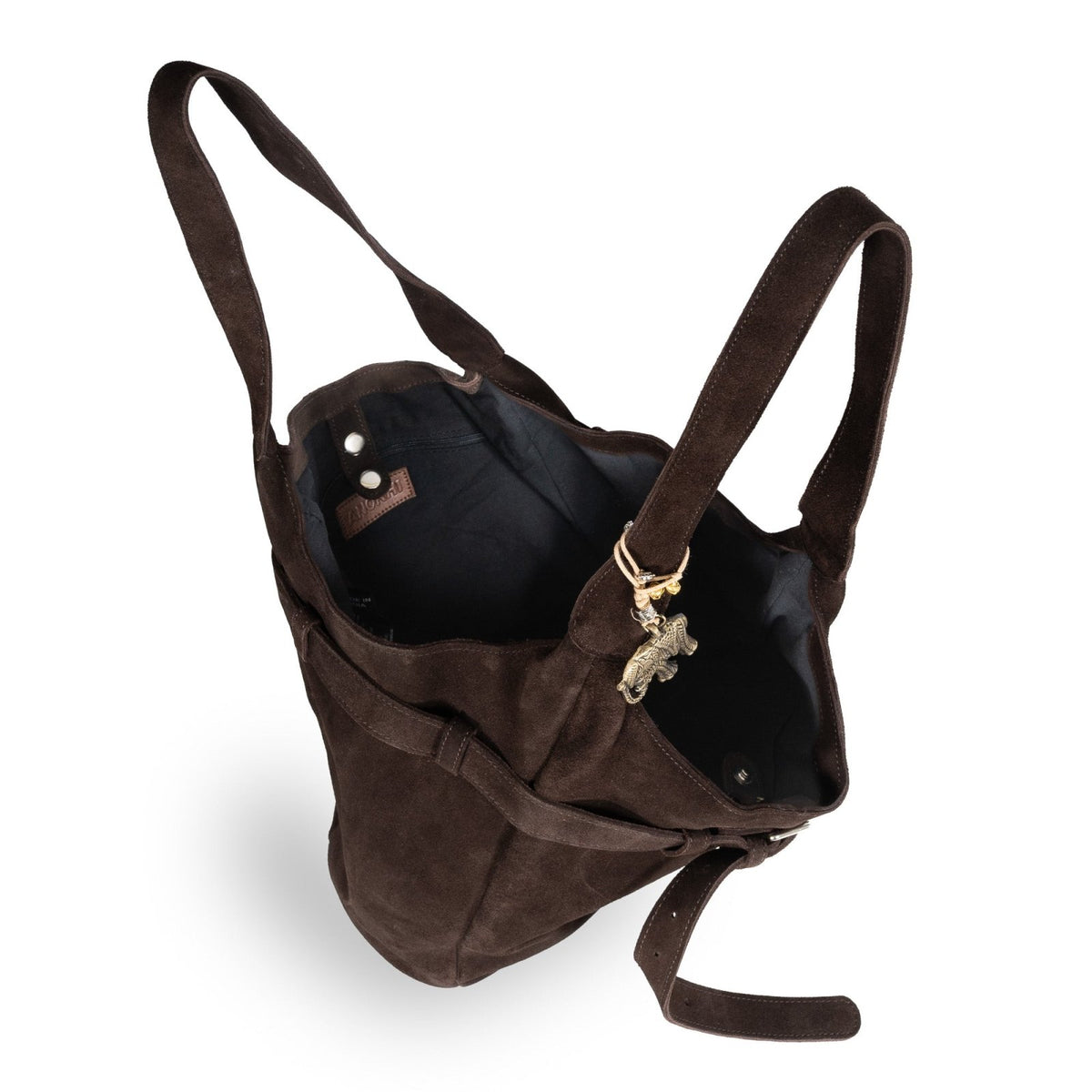 Hobo Bag Velourleder Gürtel - ANOKHI