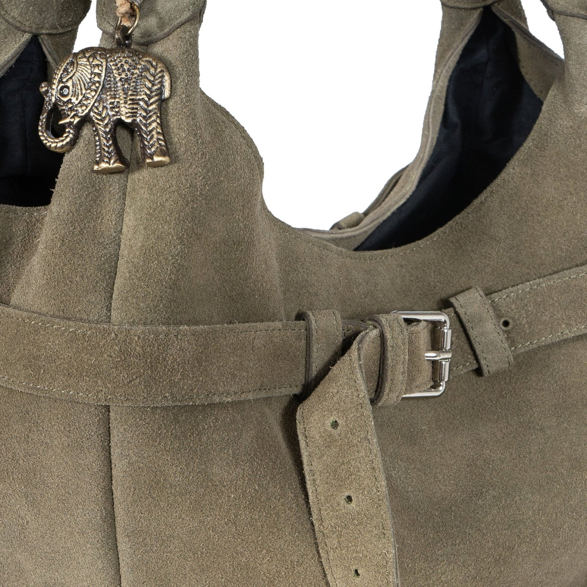 Hobo Bag Velourleder Gürtel - ANOKHI